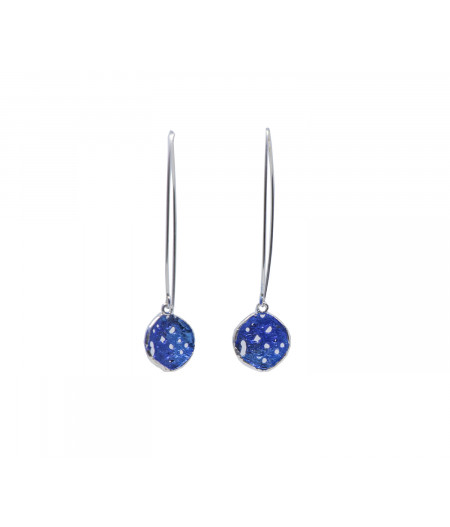 Cercei lungi Blue Drops