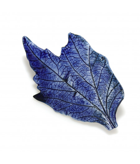 Brosa din portelan 'leaf'