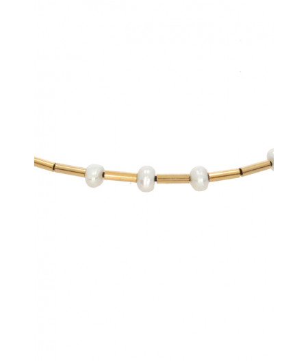 bratara Mini Pearls din gold filled de 14k/20 (aur filat) si perle de cultura