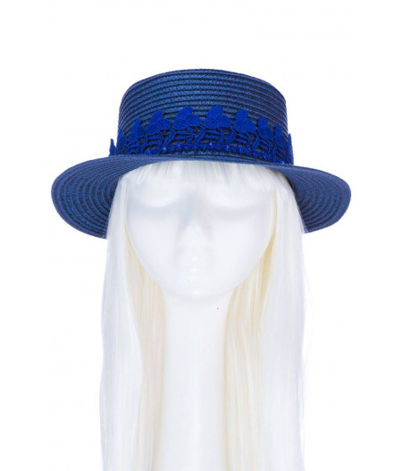 Jardin Majorelle Mini Straw  Hat -2