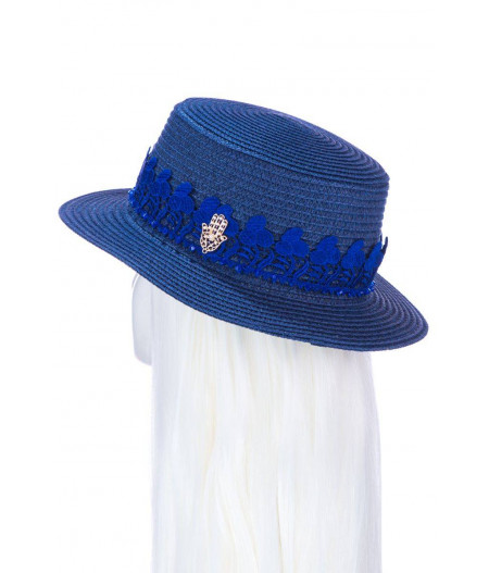 Jardin Majorelle Mini Straw  Hat -2