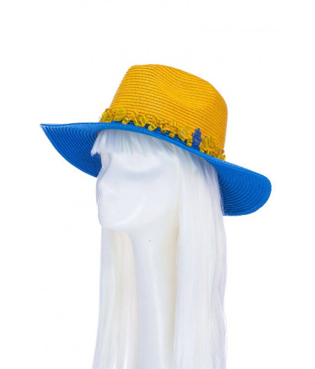 Jardin Majorelle Mini Straw Hat -4