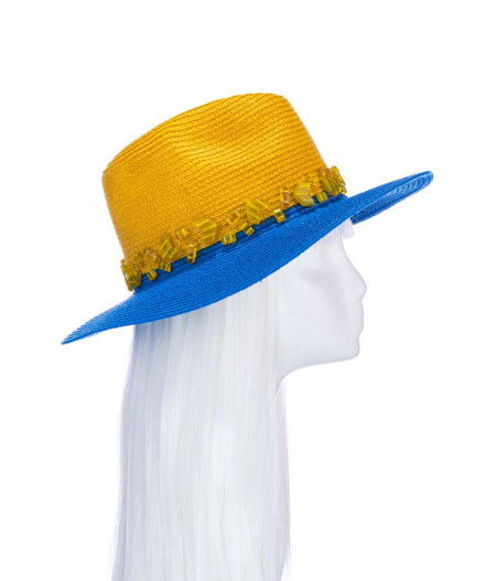 Jardin Majorelle Mini Straw Hat -4