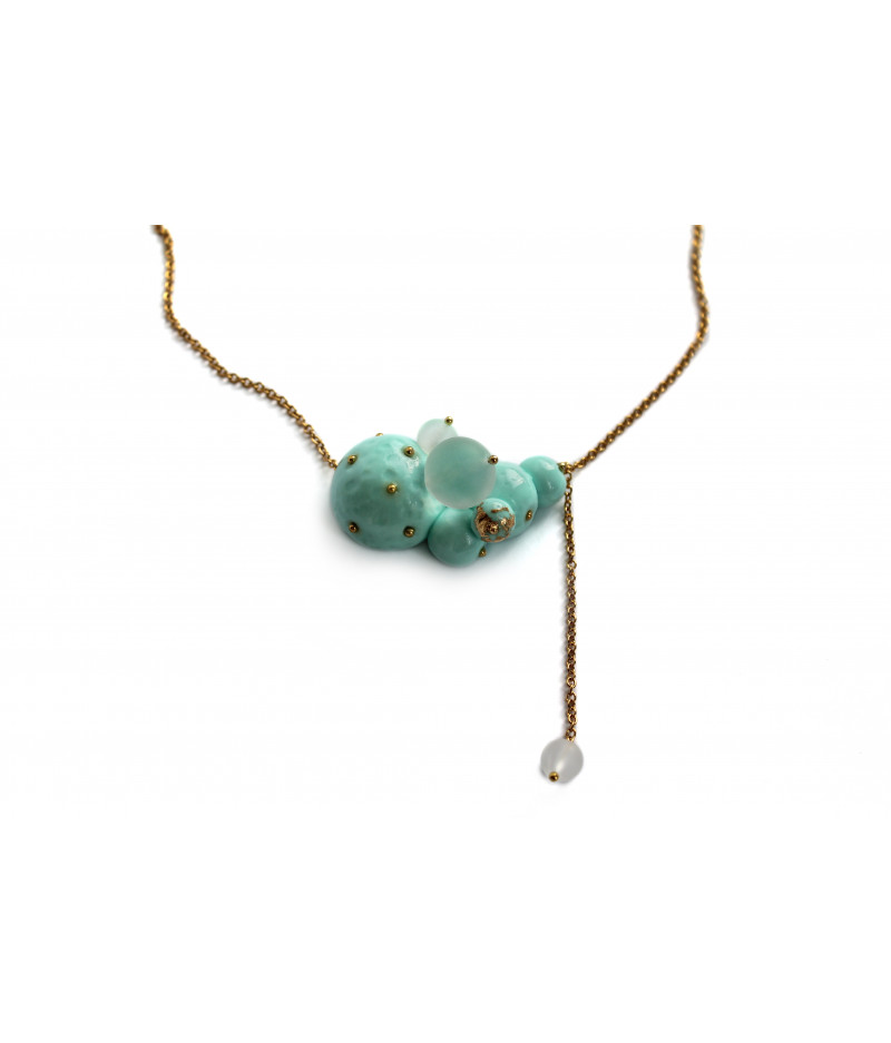Candy-mint-spheres-necklace