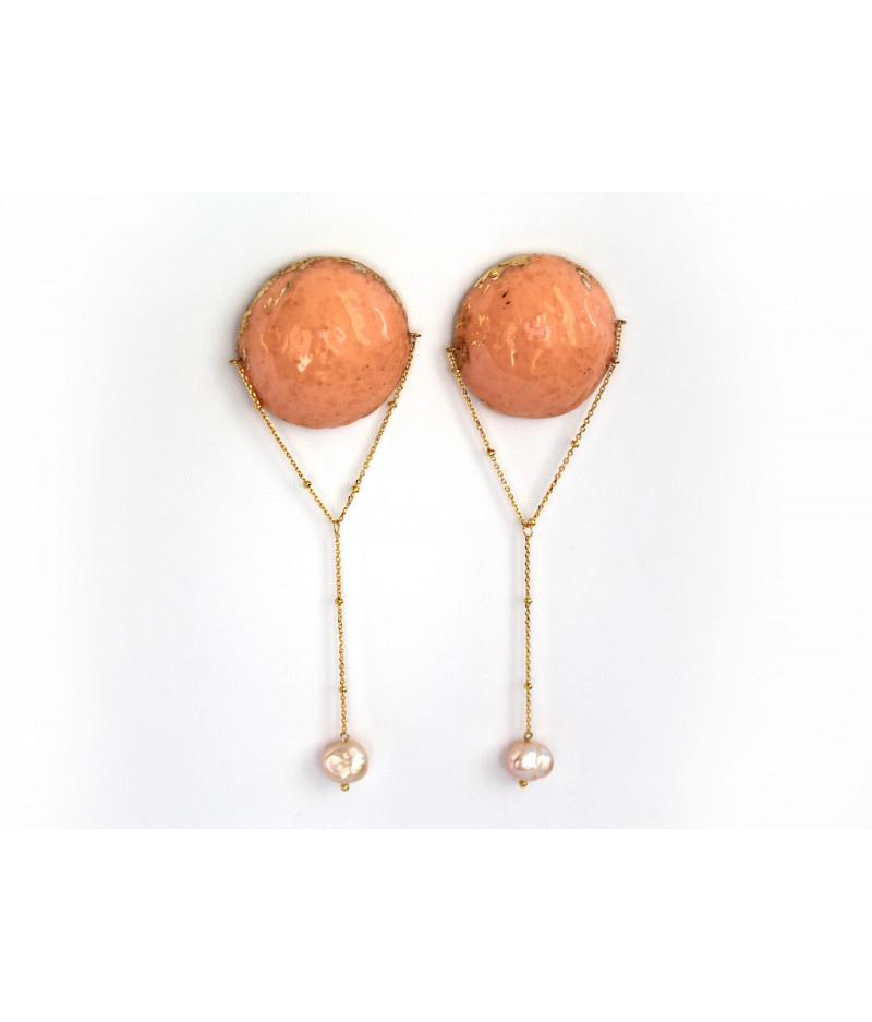 Candy-baroque-orange-earrings